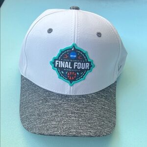 Zephyr White and Gray NCAA Final Four Patch Baseball Cap